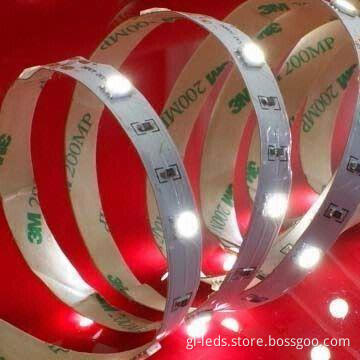 LED Strip with 3M Adhesive Tape on the Back for Easy Installation